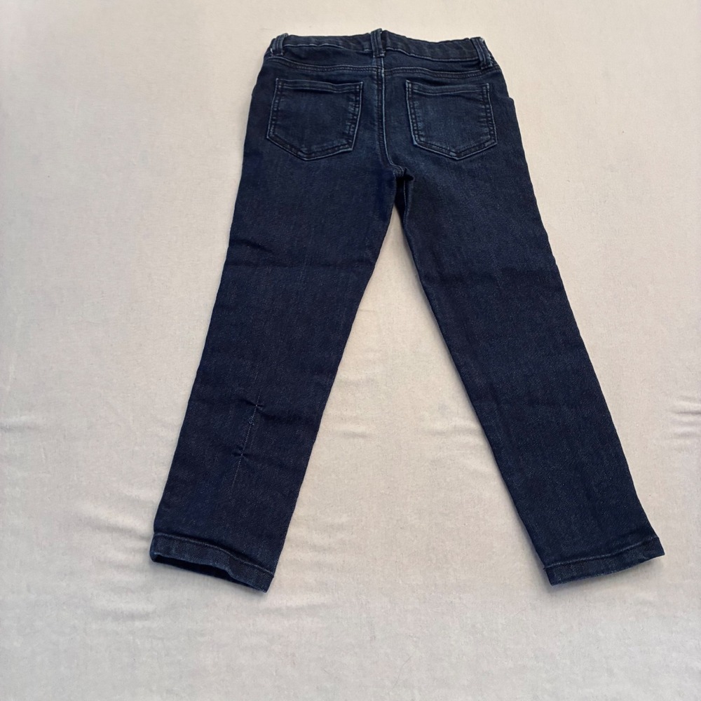OshKosh Bgosh Toddler Girls Skinny Jeans Dark Wash Indigo Size 5T Adjustable